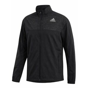 Adidas Supernova Mens Running Jacket Black Grey Full Zip AA5598 Size M